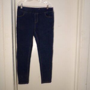 S&G Los Angeles Pull On Mid Rise Skinny Jeans Sz L